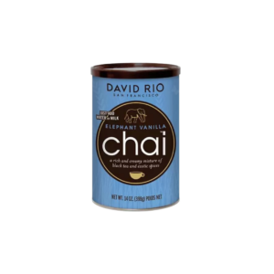 David Rio Elephant Vanilla Chai – chai maisījums ar vaniļu (398 g bundža) 11006
