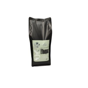 Latvijā grauzdēta pupiņu kafija "Ethiopia", Kafijas pupiņas 1Kg